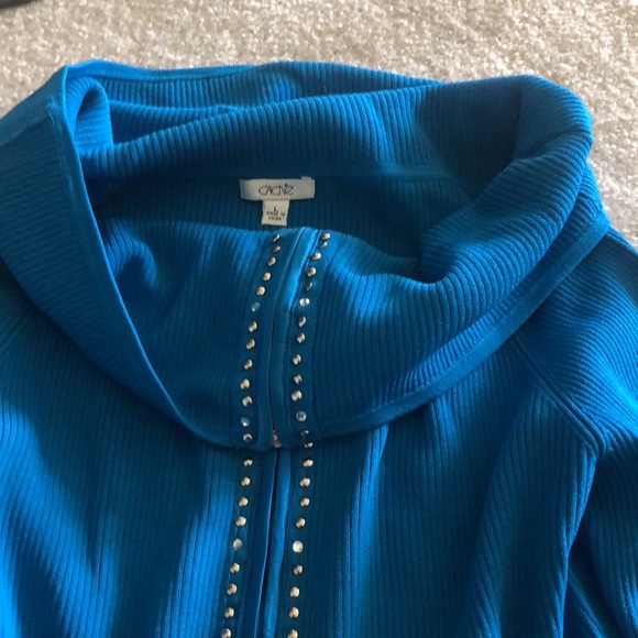 Gorgeous cache blouse sz L worn once - Picture 2 of 6